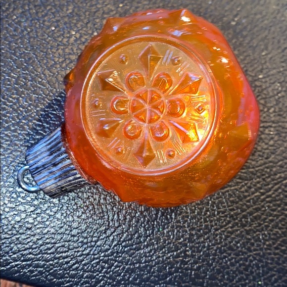 Vintage orange Avon ornament / perfume bottle - Picture 3 of 4